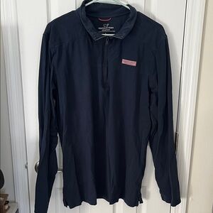 Vineyard Vines Dark Blue Quarter Zip